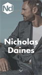 Mobile Screenshot of nicholasdaines.com